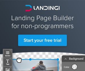 Landing page builder