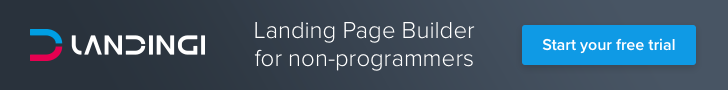 Landing page builder